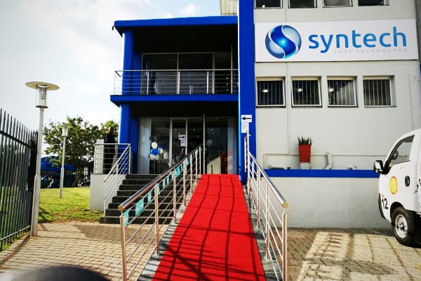 red carpet Syntech JHB premises