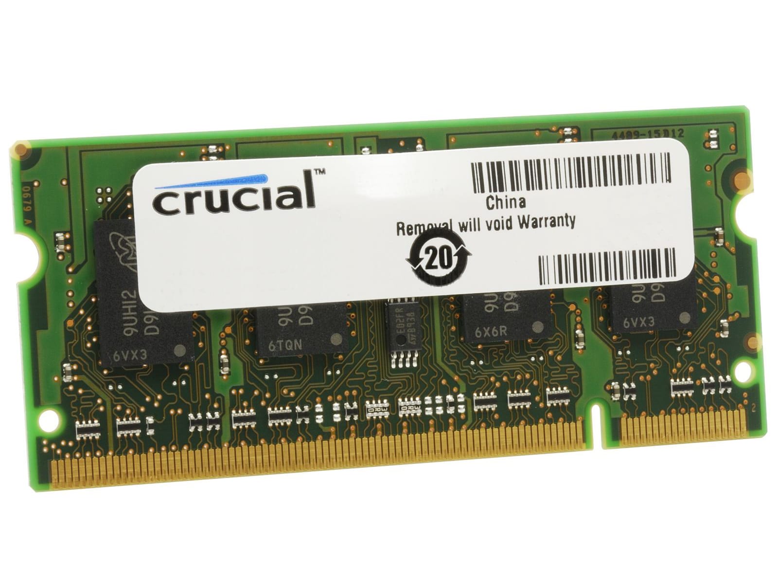 Crucial 2GB DDR2 667MHz SO-DIMM - Syntech