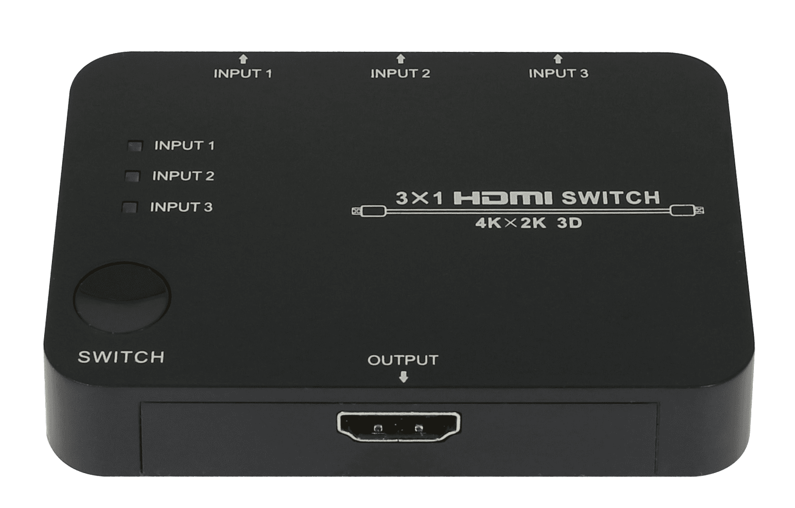 HDCVT 3x1 HDMI 4k Switch