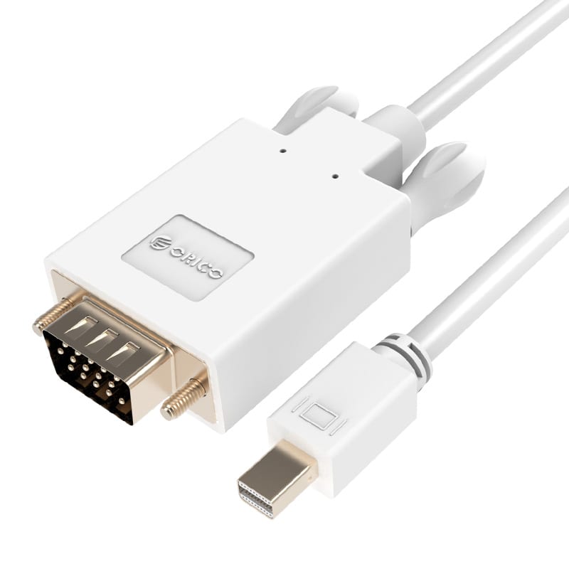 Orico Mini Display Port to VGA 2m Cable - White