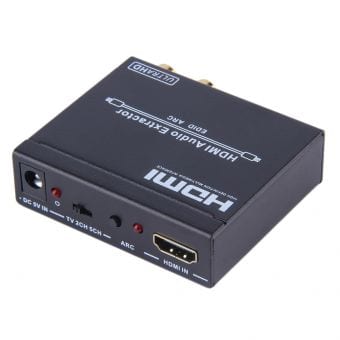 HDCVT HDMI1.4 to HDMI+Audio Repeater