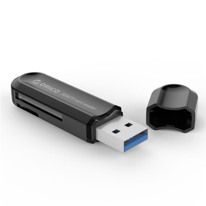 Orico USB3.0 TF/SD Card Reader - Black