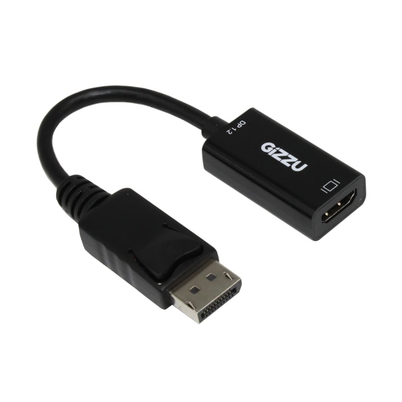 GIZZU Active DisplayPort to HDMI Adapter