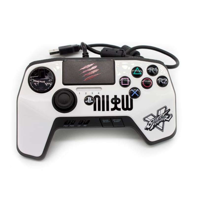 Madcatz Controller White - PS3/PS4