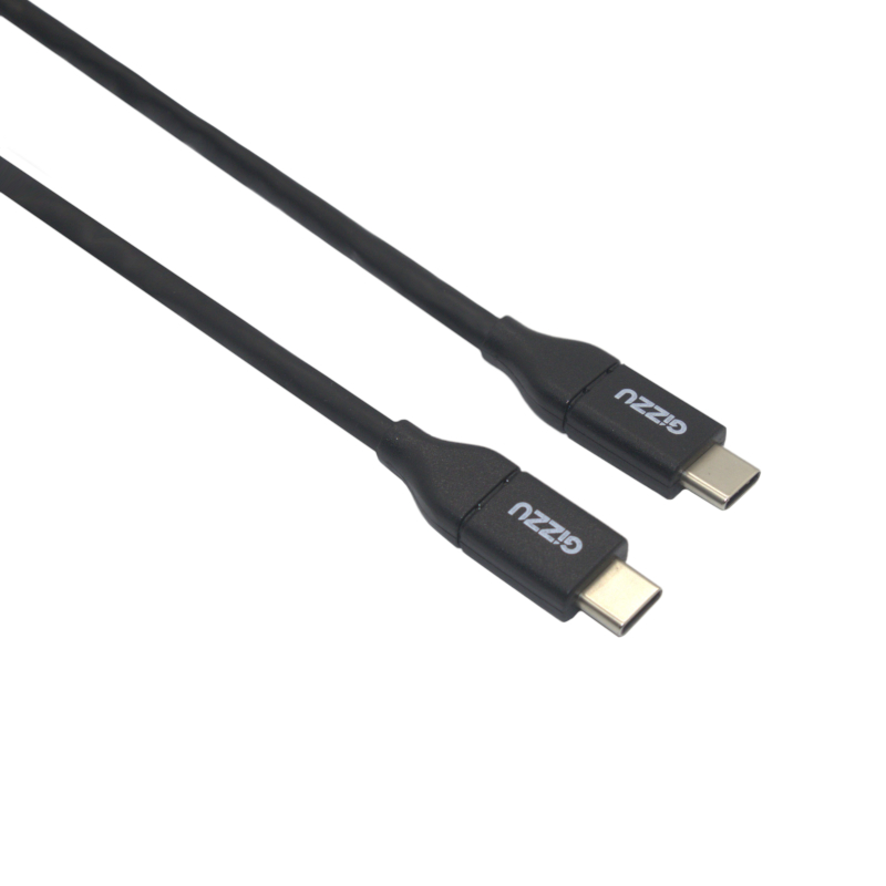 GIZZU USB3.1 C to USB-C 1m Cable Black