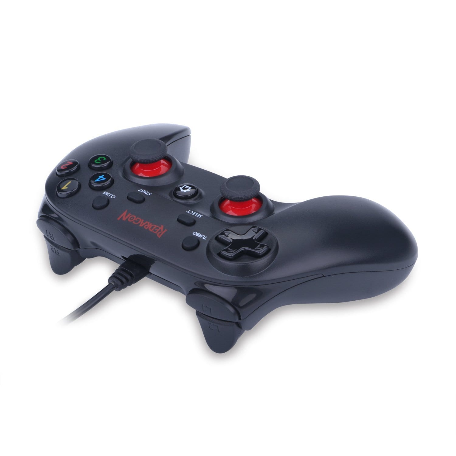 Redragon SATURN Wired X/Dinput(Digital/Analog) PC Controller Black