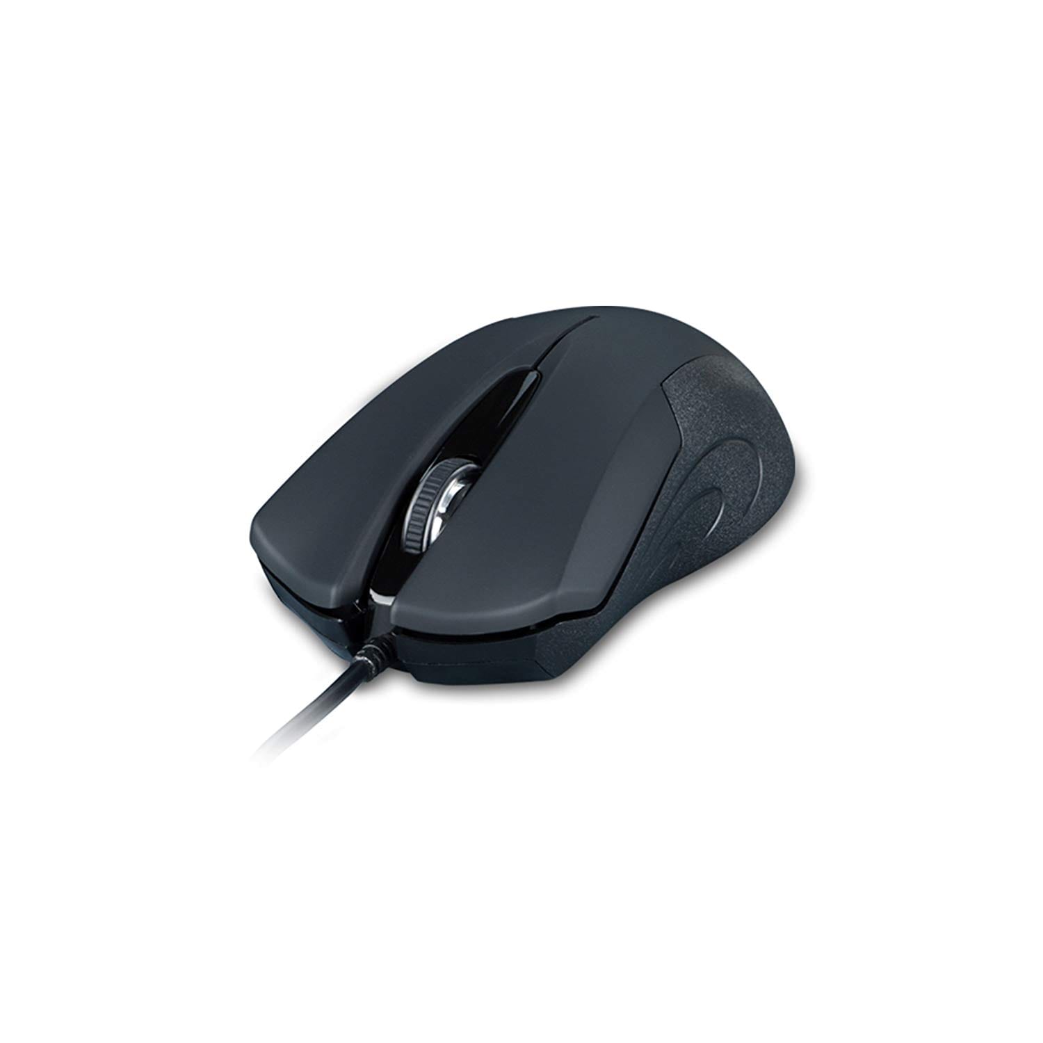 GoFreetech Wired 1000DPI Mouse - Black