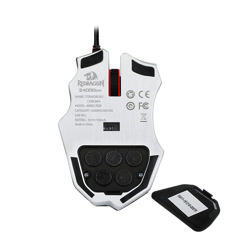 Redragon TITANOBOA2 Chroma 24000DPI Gaming Mouse - Black