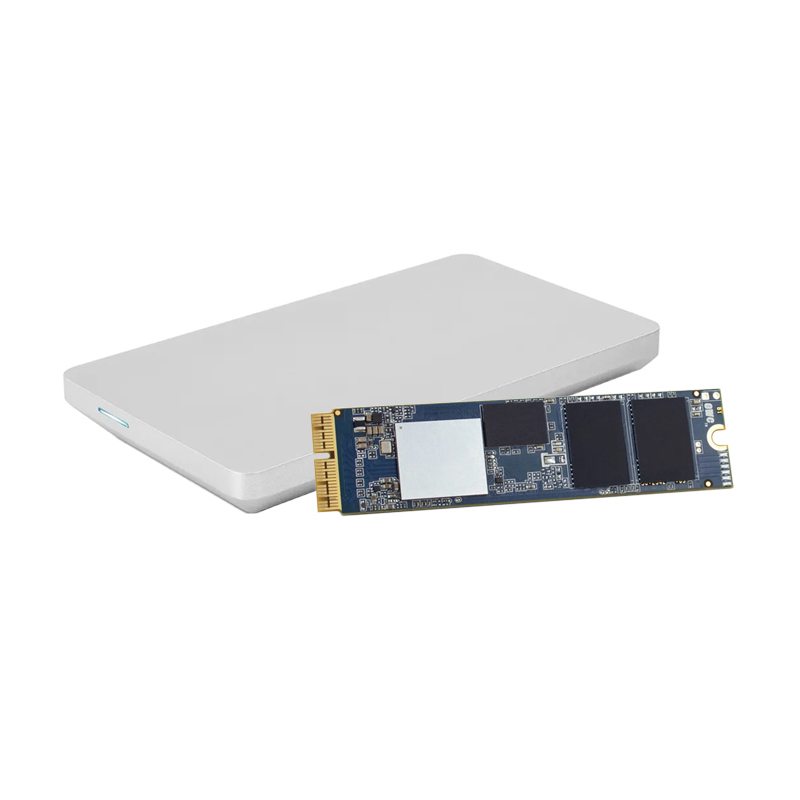 OWC Aura Pro X2 480GB PCIe NVMe SSD and Envoy Pro Enclosure Kit for MacBook Pro w/ Retina Display (Late 2013 - Mid 2015) and MacBook Air (Mid 2013 -Mid 2017)