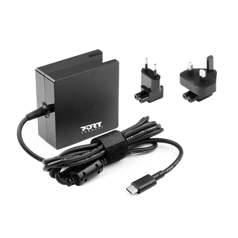 Port Connect 65W USB-C Notebook Adapter
