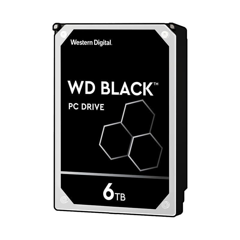 WD Black 6TB 256MB 3.5 SATA HDD