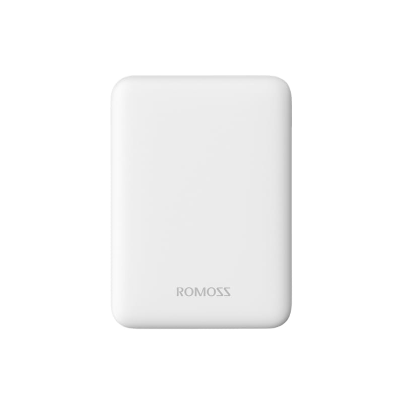 Romoss Pure 5 5000mAh Input: Micro USB|Output: 2 x USB Power Bank - White