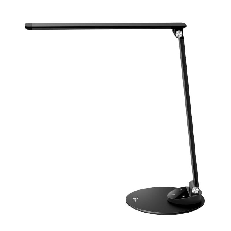Taotronics LED 420 Lumen Desk Lamp with USB 5 V/2A Charging Port - Black