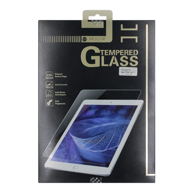 Mocoll 2.5D 9H Tempered Glass Screen Protector for iPad Pro 11" - Clear