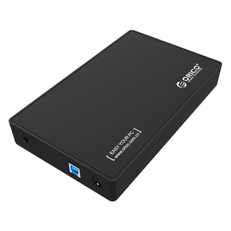 Orico 3.5" USB3.0 External HDD Enclosure - Black