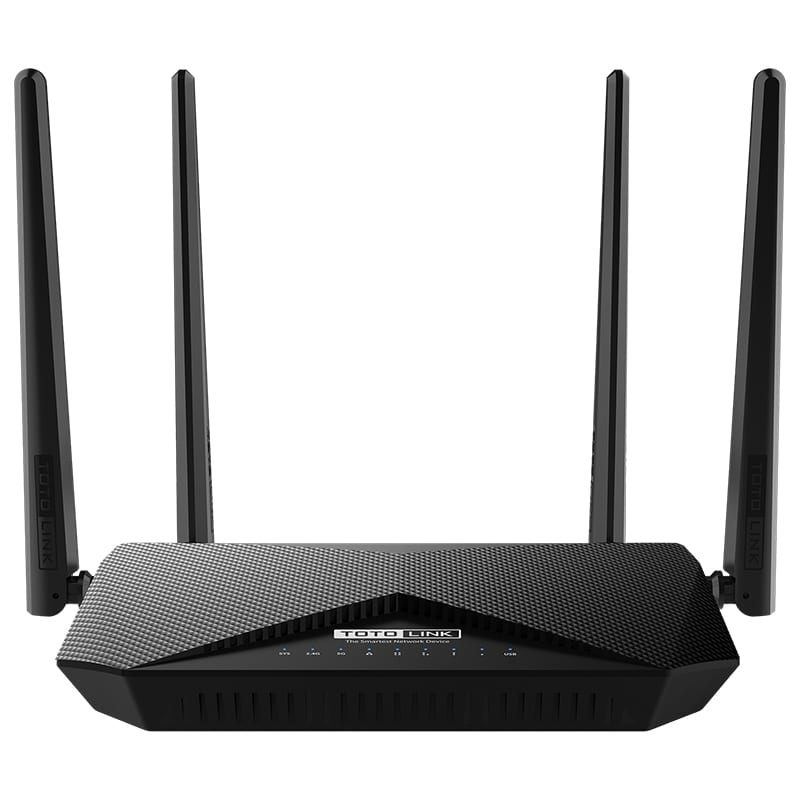 TOTOLINK A3002RUV2 1200MB 2.4G/5G 4 x LAN/1 x WAN/4 x Antenna / 1 x USB2.0 Wireless Router