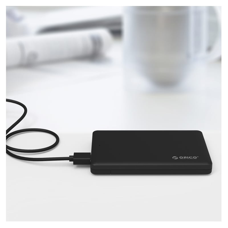 Orico 2.5" USB3.0 External HDD Enclosure - Black
