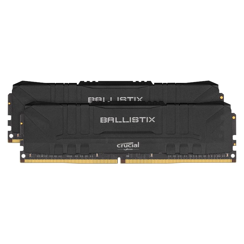 Crucial Ballistix 64GB Kit (2x32GB) 3200MHz DDR4 Desktop Gaming Memory - Black
