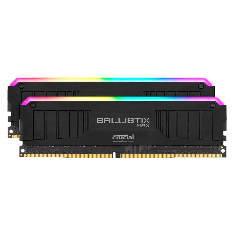 Crucial Ballistix MAX RGB 32GB Kit (2x16GB) 4000MHz DDR4 Desktop Gaming Memory