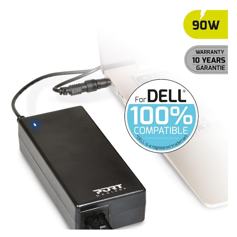 Port Connect 90W Notebook Adapter Dell