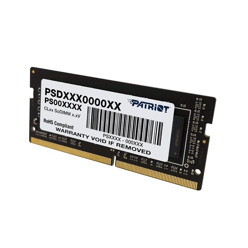Patriot Signature Line 8GB 2666MHz DDR4 Dual Rank SODIMM Notebook Memory