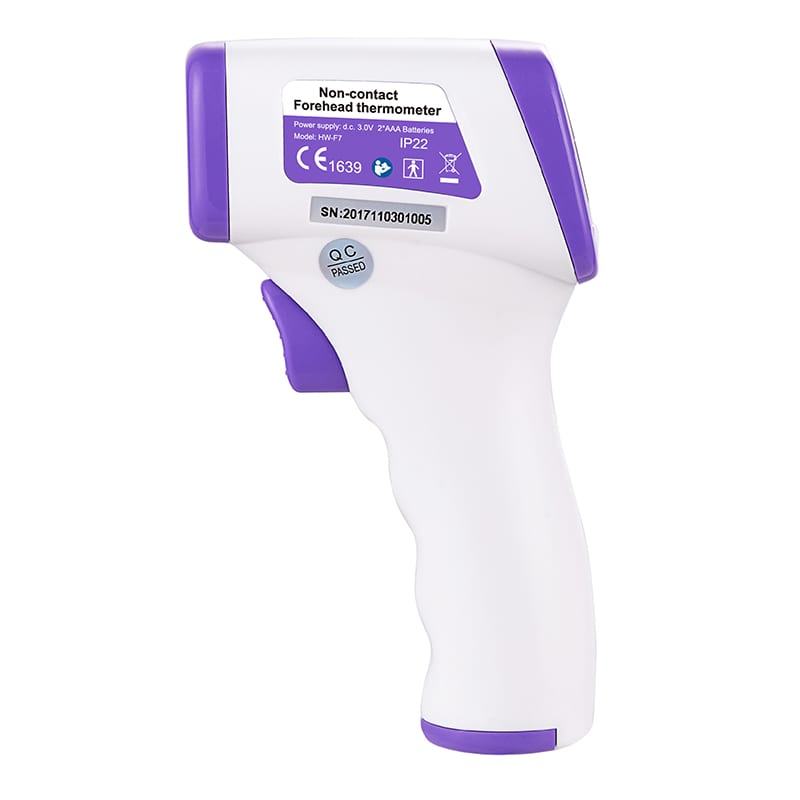 Infrared Digital Thermometer for Baby Kids and Adults Simzo Forehead Thermometers Accurate Digital Reading Non-Contact and LCD Colorful Display 