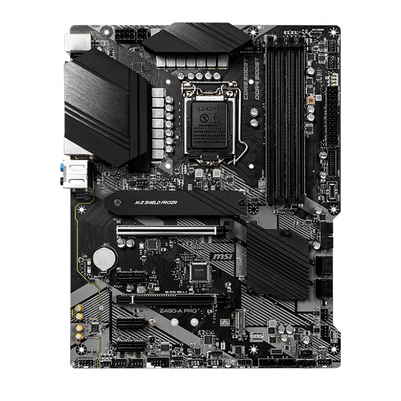 MSI Z490-A PRO Intel LGA1200 ATX Gaming Motherboard