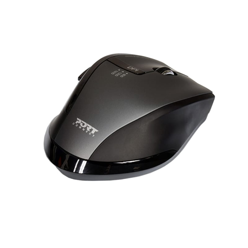 Port Connect Wireless Mouse - Black