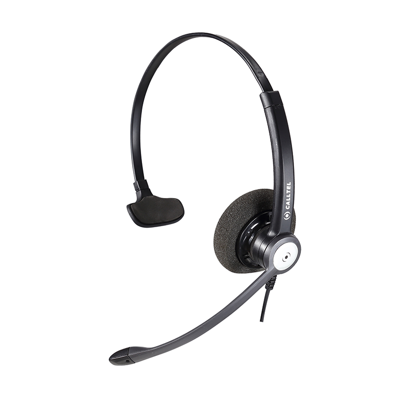 Calltel HW333N Mono-Ear Noise-Cancelling Headset - Quick Disconnect Connector