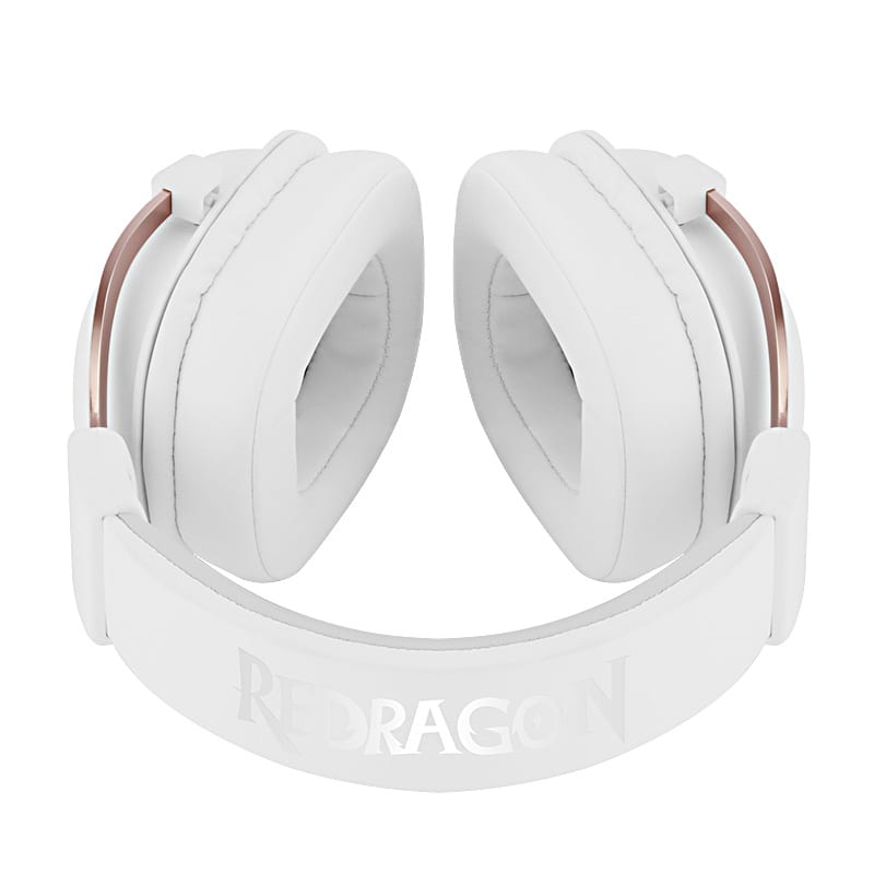 Redragon Over-Ear Zeus 2 USB Gaming Headset - White