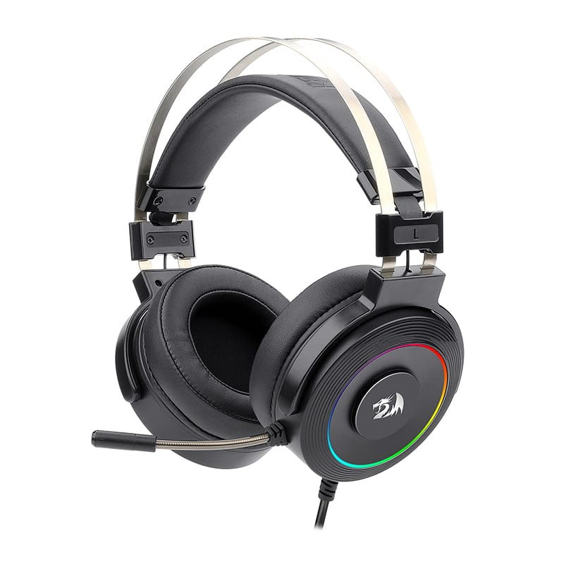 Redragon Over-Ear LAMIA 2 USB RGB PC|PS3|PS4 Stand Included Gaming Headset - Black