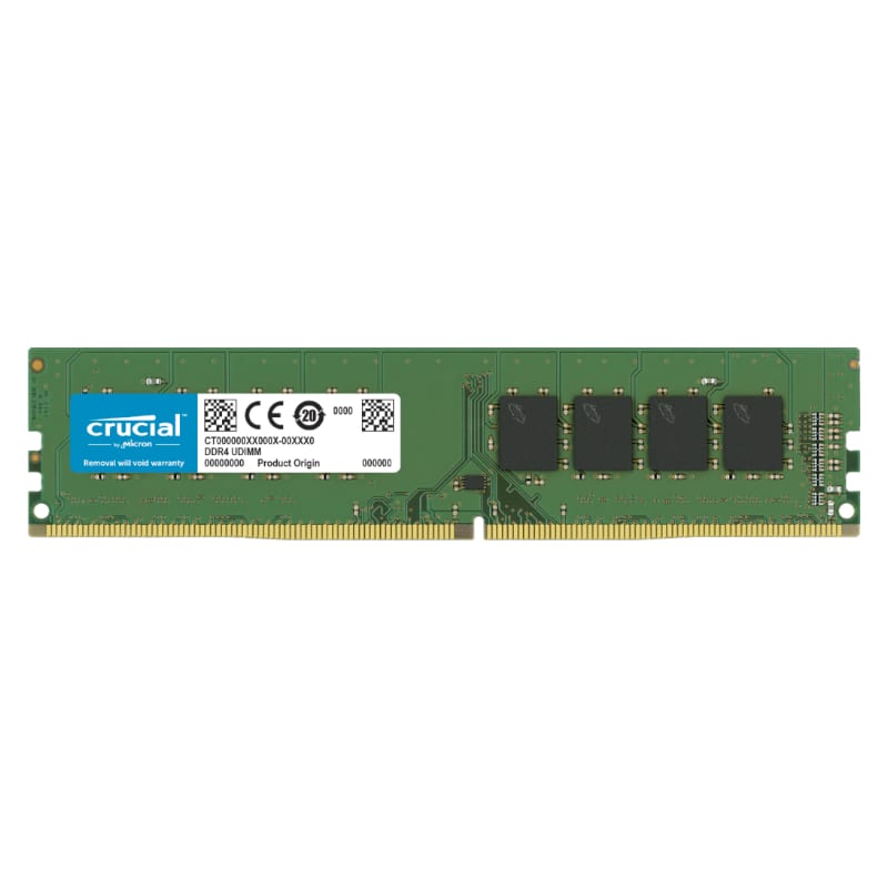 Crucial 16GB 3200MHz DDR4 Desktop Memory - Syntech