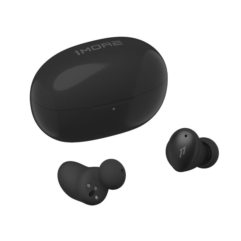 1MORE Stylish ColorBuds ESS6001T True Wireless Qualcomm cVc 8.0|BT|IPX5  Resistant In-Ear Headphones - Black - Syntech