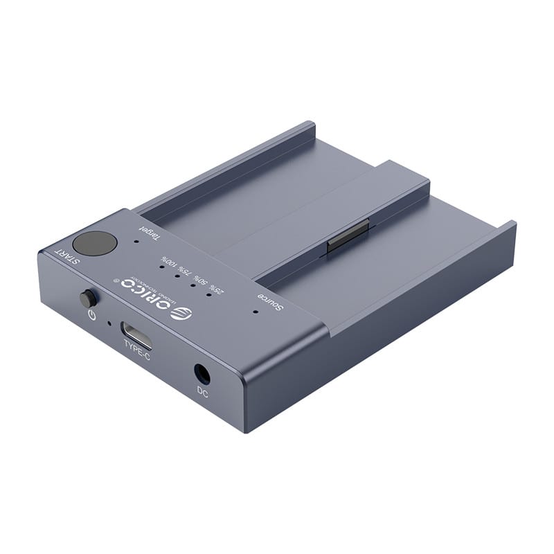 Orico M.2 NVMe 2 Bay USB3.1|4TB Max Duplicator - Grey