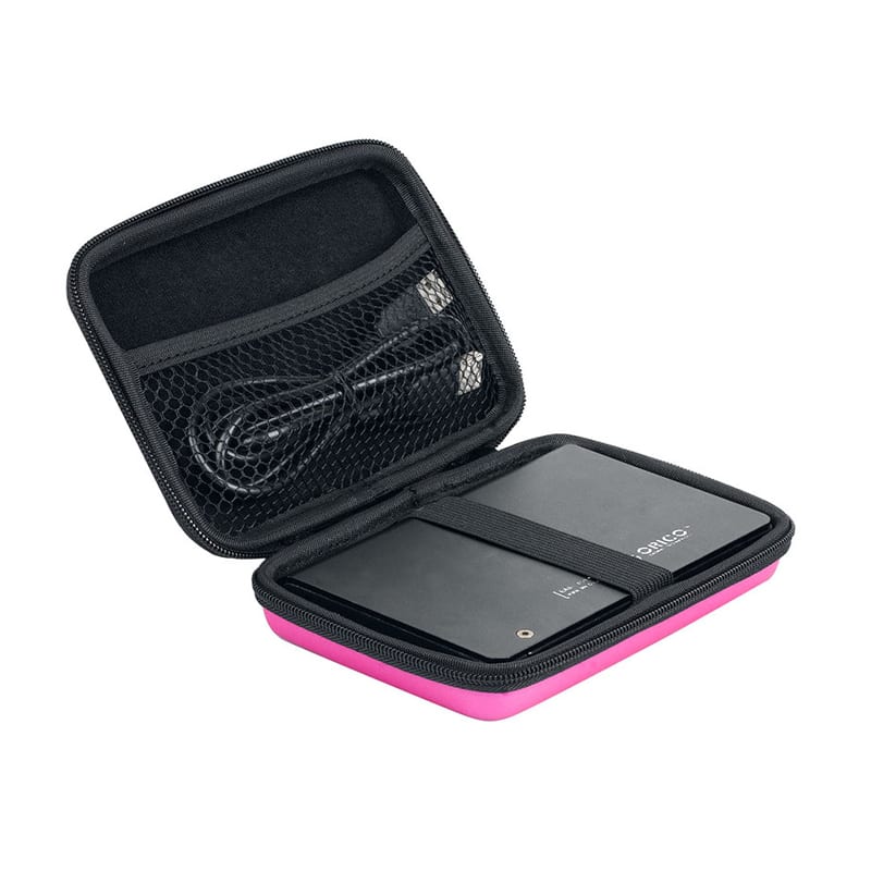 Orico 2.5" Hardshell Portable HDD Protector Case - Pink