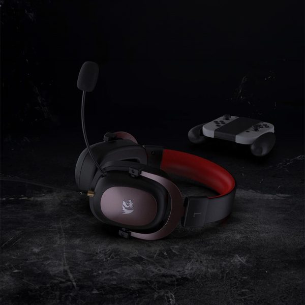 REDRAGON Over-Ear ZEUS 2 USB Gaming Headset - Black - Syntech