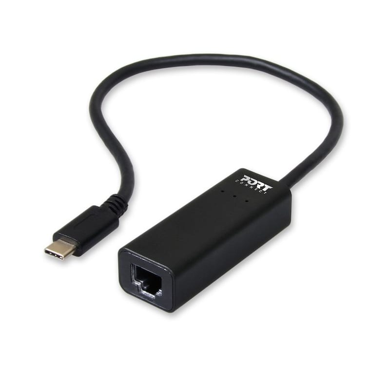Adaptateur USB TYPE-C Vers LAN RJ45 - Noir - KOTECH