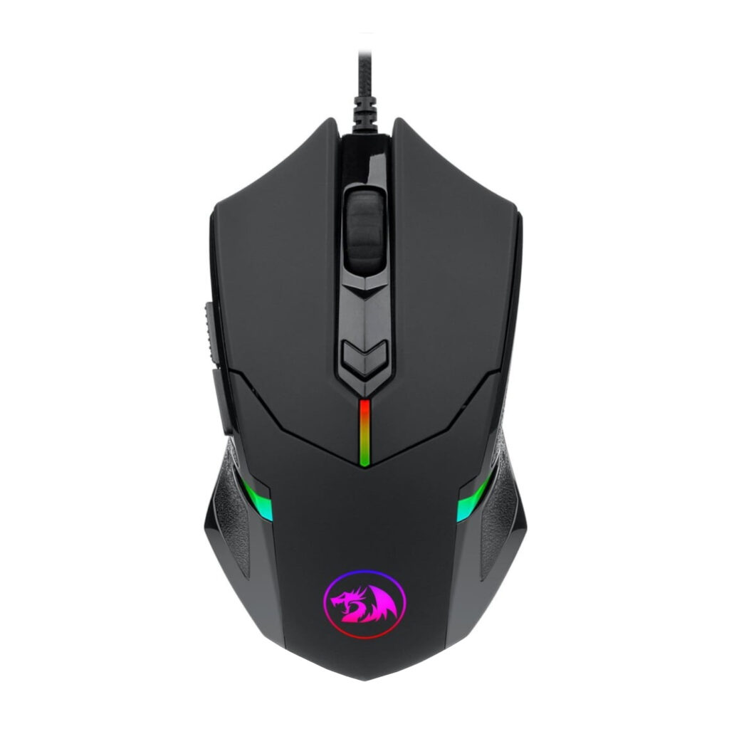 REDRAGON CENTROPHORUS 7200DPI RGB Gaming Mouse - Black - Image 4