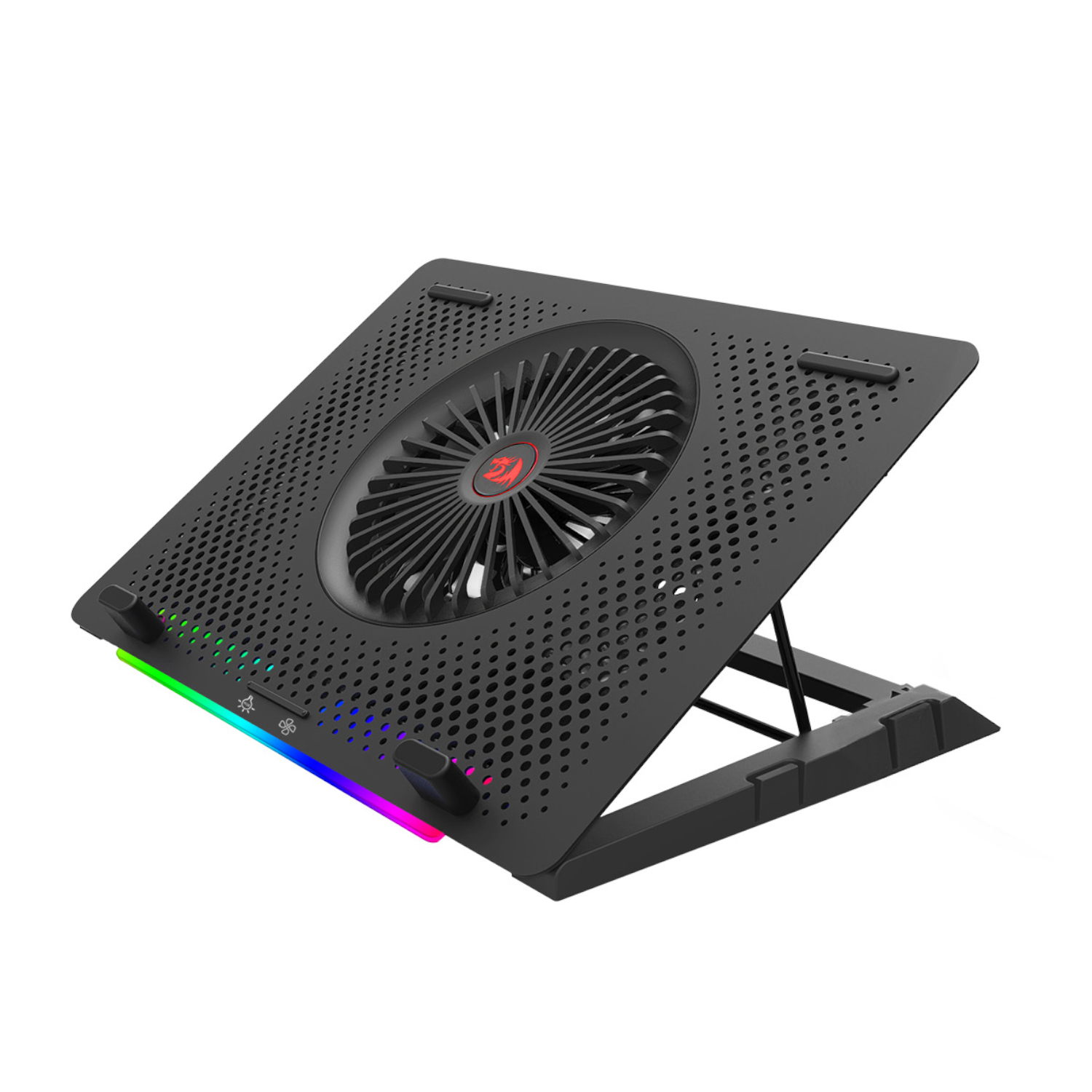 REDRAGON Dual USB 5 Fan RGB Gaming Notebook Stand 2
