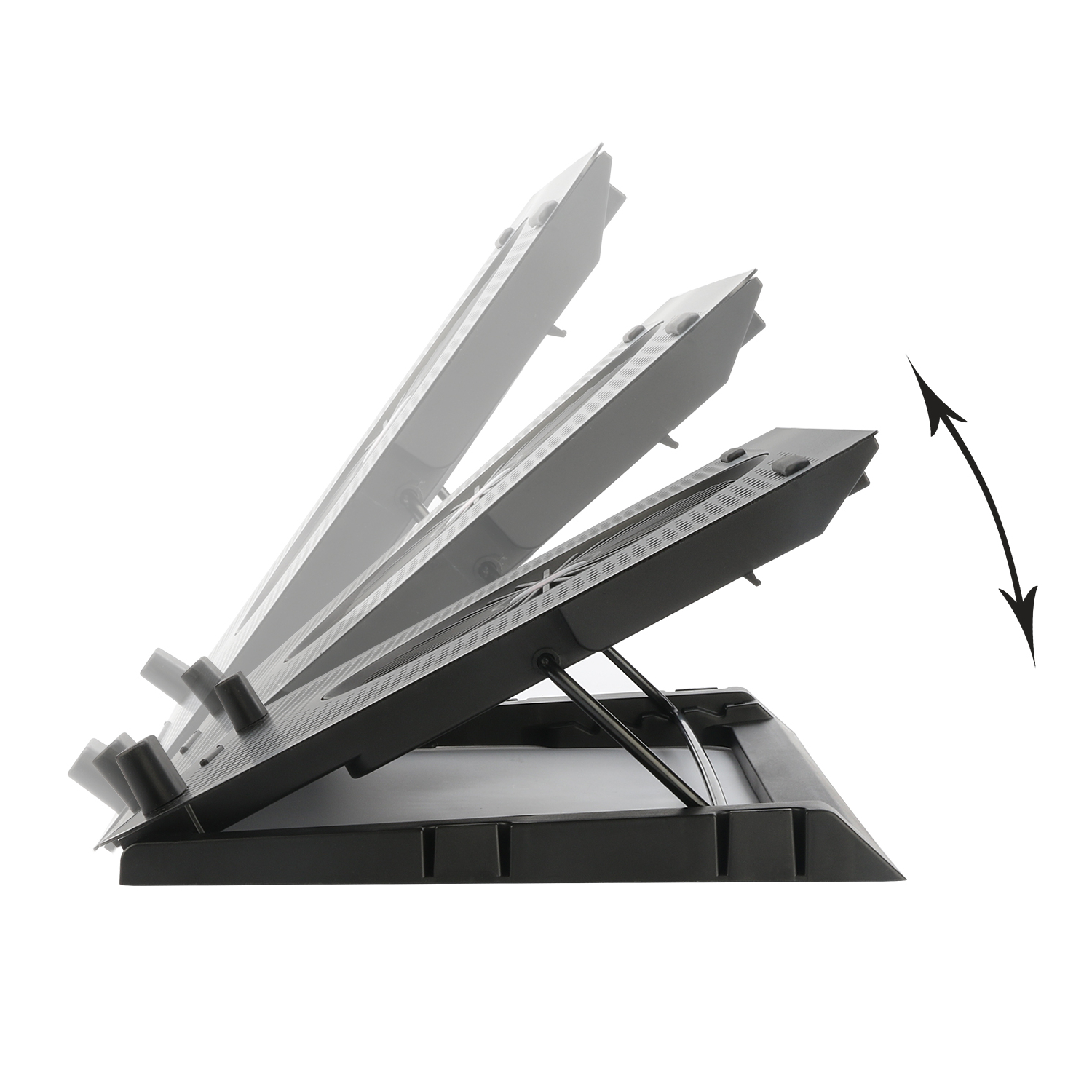 REDRAGON Dual USB 5 Fan RGB Gaming Notebook Stand 3