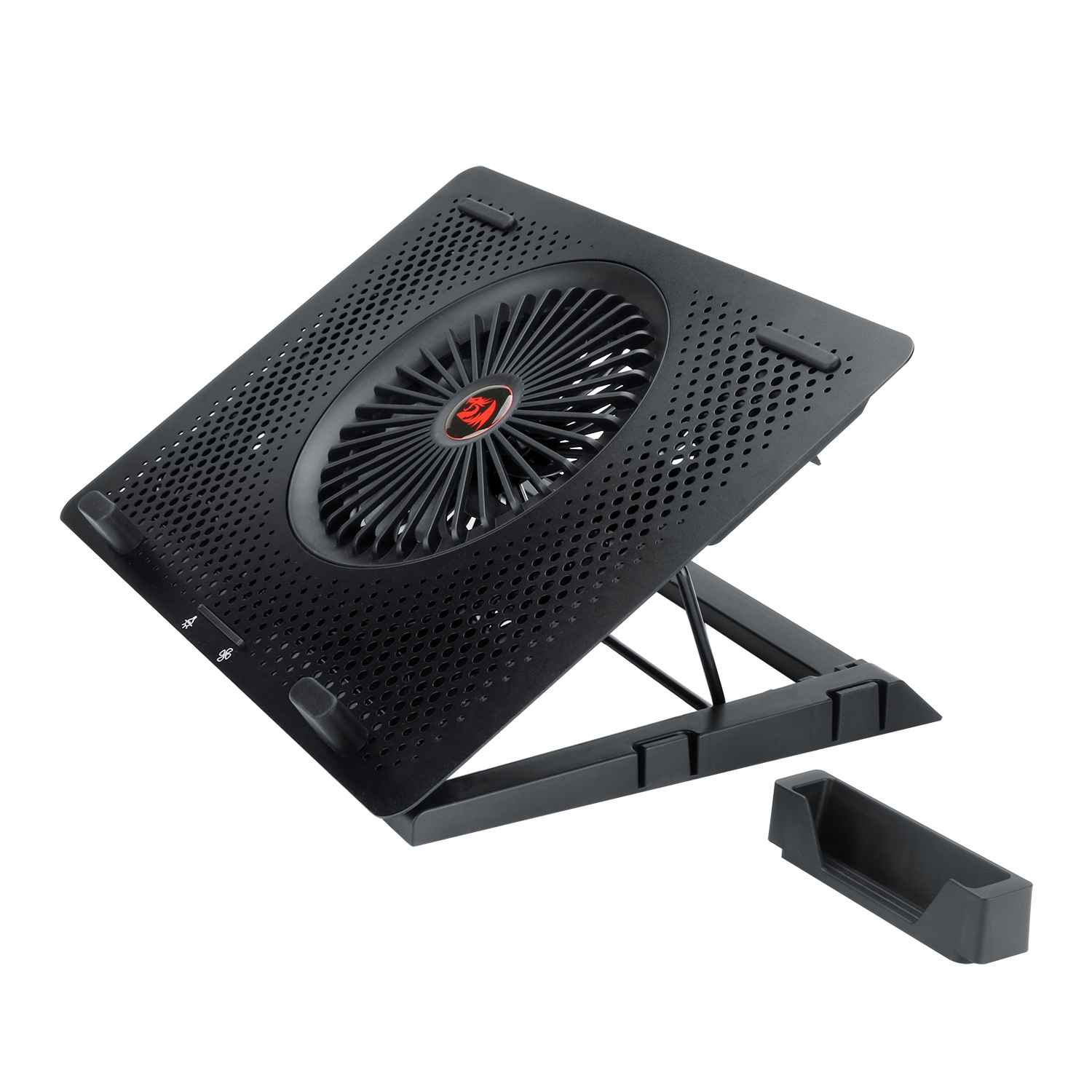 REDRAGON Dual USB 5 Fan RGB Gaming Notebook Stand 4