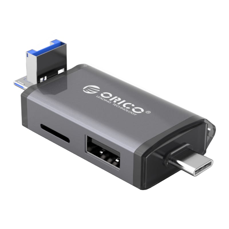 ORICO USB3.0 6-in-1 CARD READER  GREY