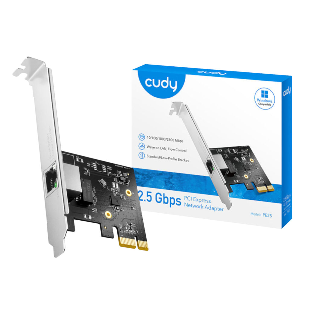 Cudy 2.5Gbps PCI-E Ethernet Adapter - Image 4