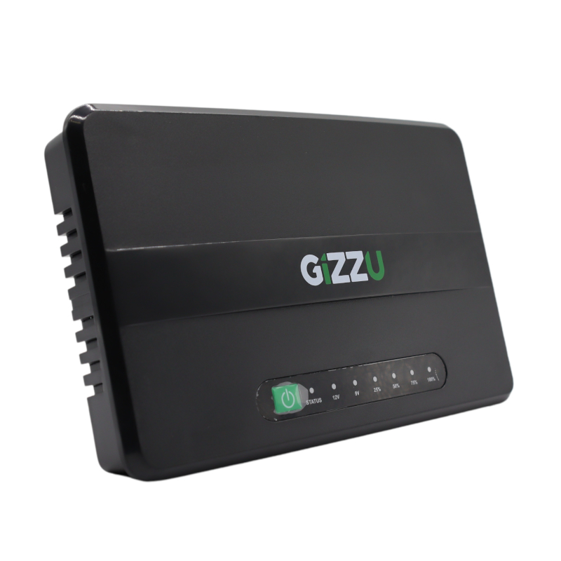 GIZZU 30W 32Wh 8800mAh Mini DC UPS Lithium Black Syntech