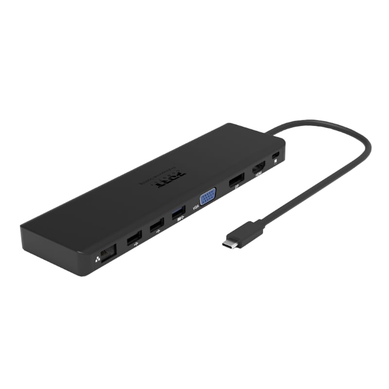 USB-C to 4-Port USB-A Hub with Quadruple Connection