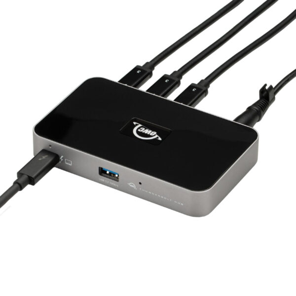 4 Thunderbolt OWC 分配器・切替器 OWCTB4HUB5PN Hub 4 Thunderbolt