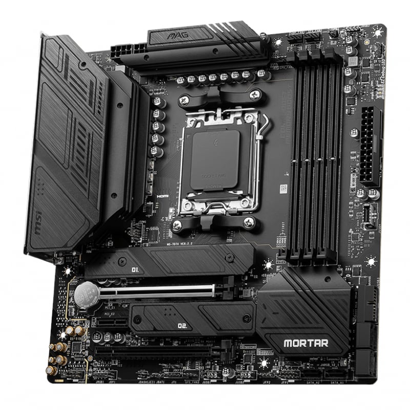 MSI MAG B650M MORTAR WIFI AMD AM5 mATX Gaming Motherboard - Syntech