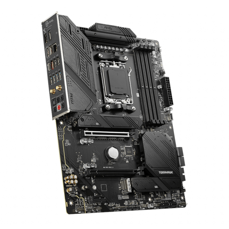 MSI B650 GAMING PLUS WIFI AM5 AMD B650 SATA 6Gb/s ATX Motherboard 