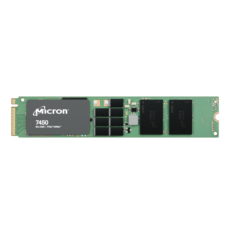 thumbnail image 2 of Micron 7450 PRO 1.92TB NVMe SSD – M.2 22110, Gen4 X4 PCIe, MTFDKBG1T9TFR-1BC1ZABYY 2 of 4
