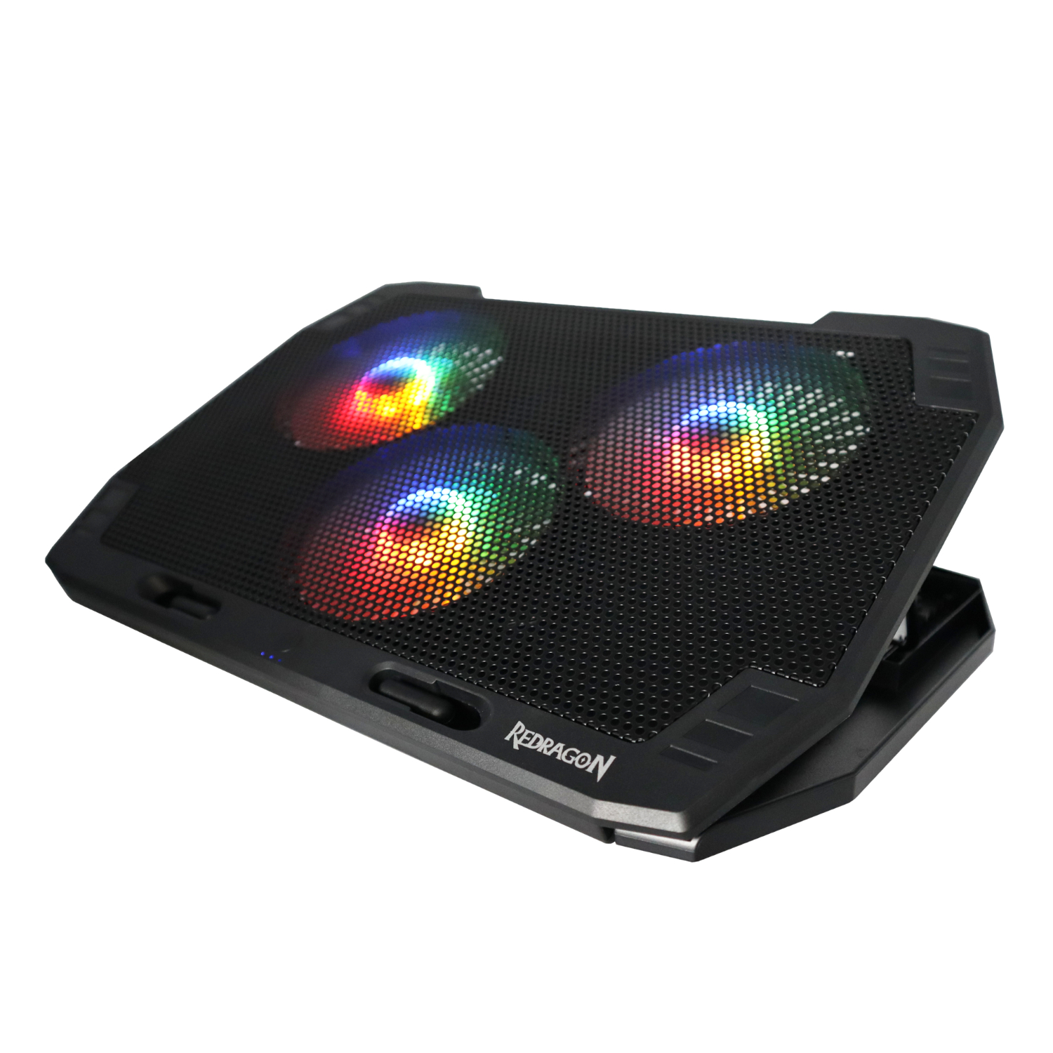 REDRAGON Dual USB 3 Fan RGB Gaming Notebook Stand 2